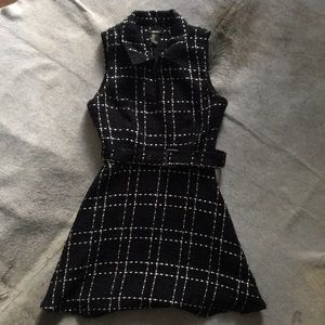 Black tweed forever 21 tank dress
